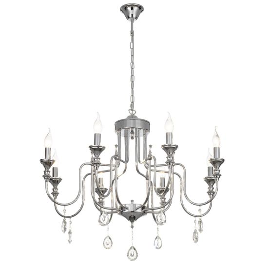 CL437181 Рига Хром Св-к Люстра