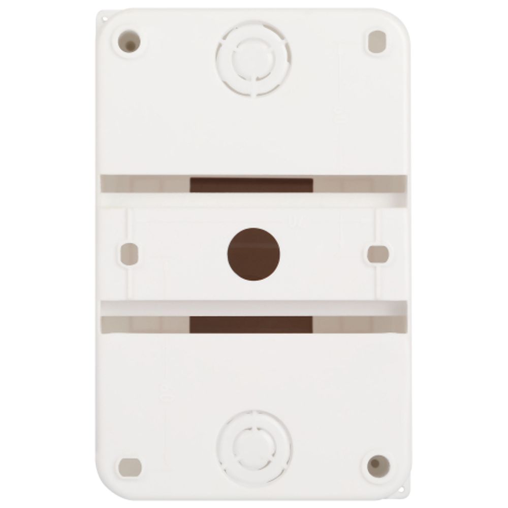 Корпус пластиковый навесной ЭРА SIMPLE КМПн 1/4 IP30 прозрачная крышка белый