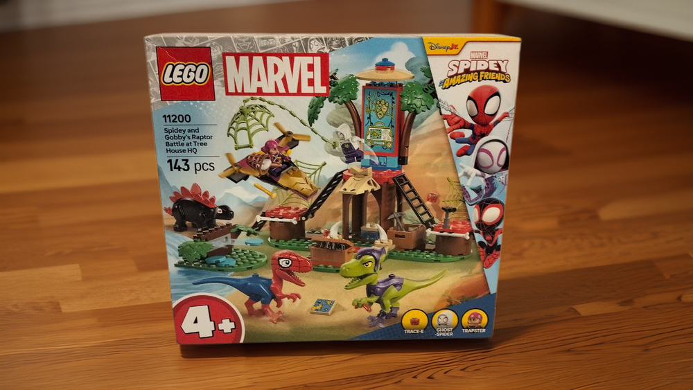 LEGO 11200 Marvel «Битва рапторов Спайди и Гобби» — дом на дереве, супергеройский набор
