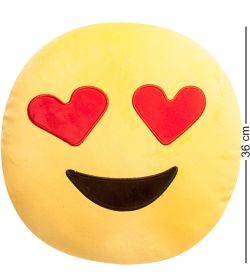 Lovely JOY EK-03 Подушка «Смайлик Любовь»