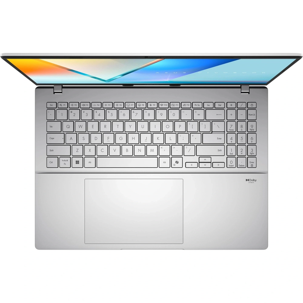 Ноутбук Asus VivoBook S16 S3607AA-SH114 Core Ultra 7 355 32Gb SSD1Tb Intel Graphics 16" OLED WUXGA (1920x1200) без ОС silver WiFi BT Cam (90NB1731-M007X0)