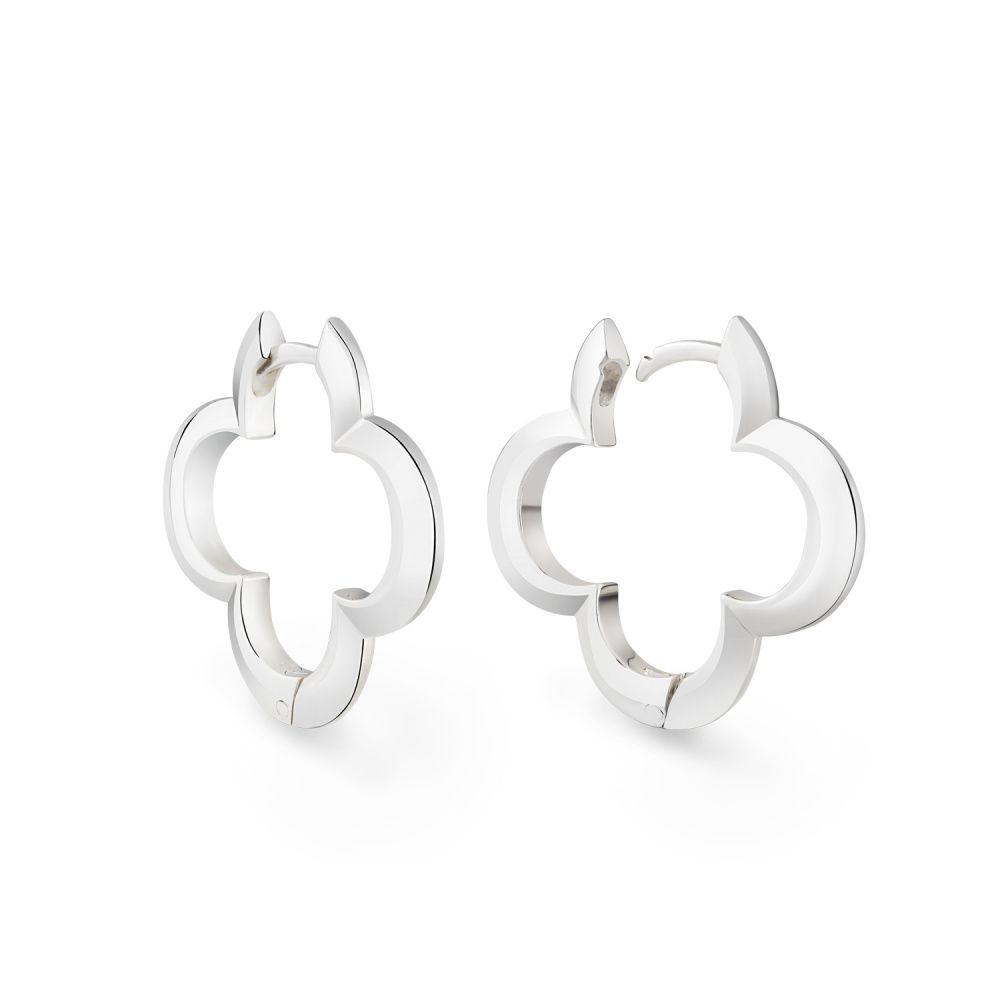 Серьги Четырёхлистник