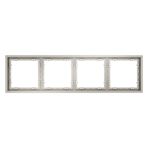 Рамка пластиковая VOLTUM S70 на 4 поста, (кашемир)