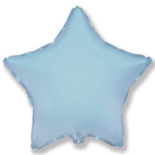 Звезда 18" Светло-голубой / Blue baby Fm