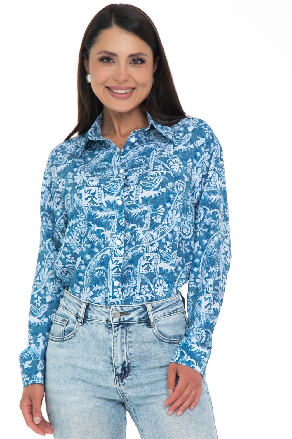 Рубашка Отличная Хит (голубой) Diolche