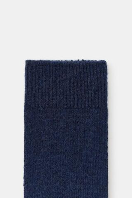 ZARA ГЛАДКИЕ НОСКИ С ШЕРСТЬЮ, МОРСКОЙ ЯРКО-СИНИЙ