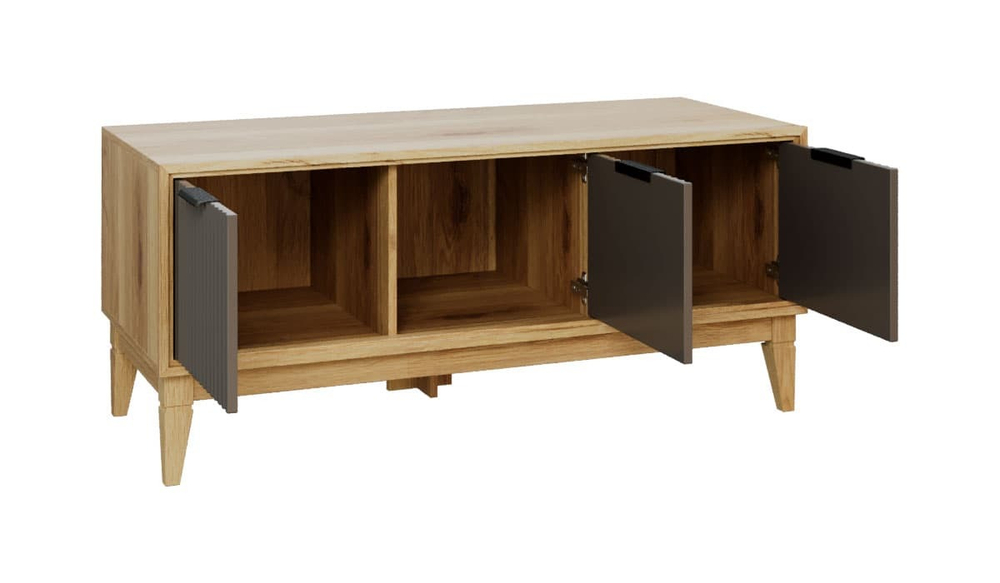 Тумба ТВ Тифани, дуб золотой