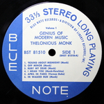 Thelonious Monk / Genius Of Modern Music Vol. 1 (LP)