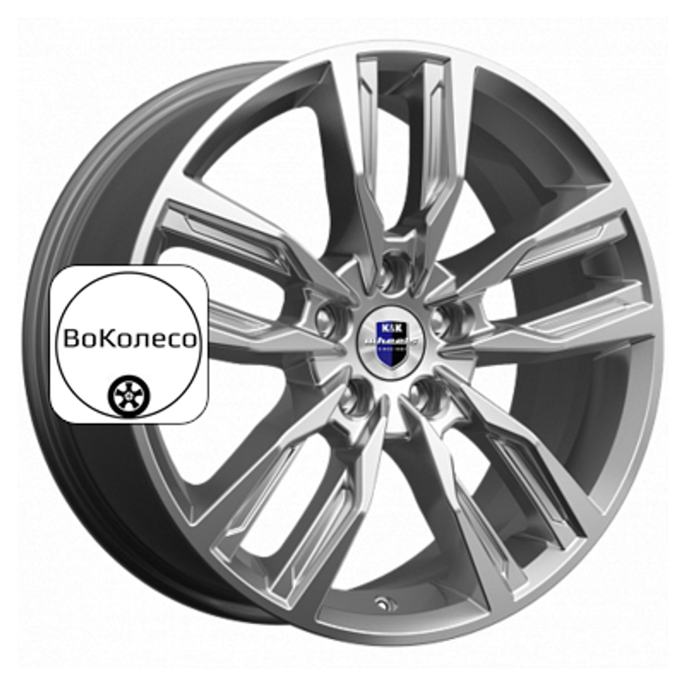 8x18/5x120 ET30 D72,6 Борэй (КС901) Дарк платинум K&K