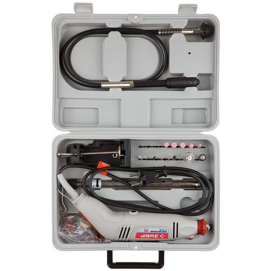 Гравер "ЗУБР" ЗГ-160ЭК