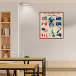 Стенд Englich – speaking countries. Англоязычные страны. Английский 150000524