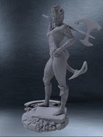 Karlach v2 Карлах Baldur's Gate обнаженная фигурка