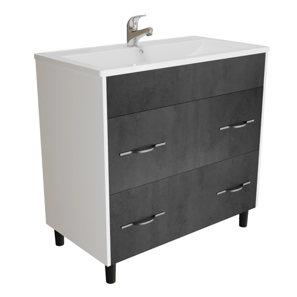 Тумба с раковиной Сура-80