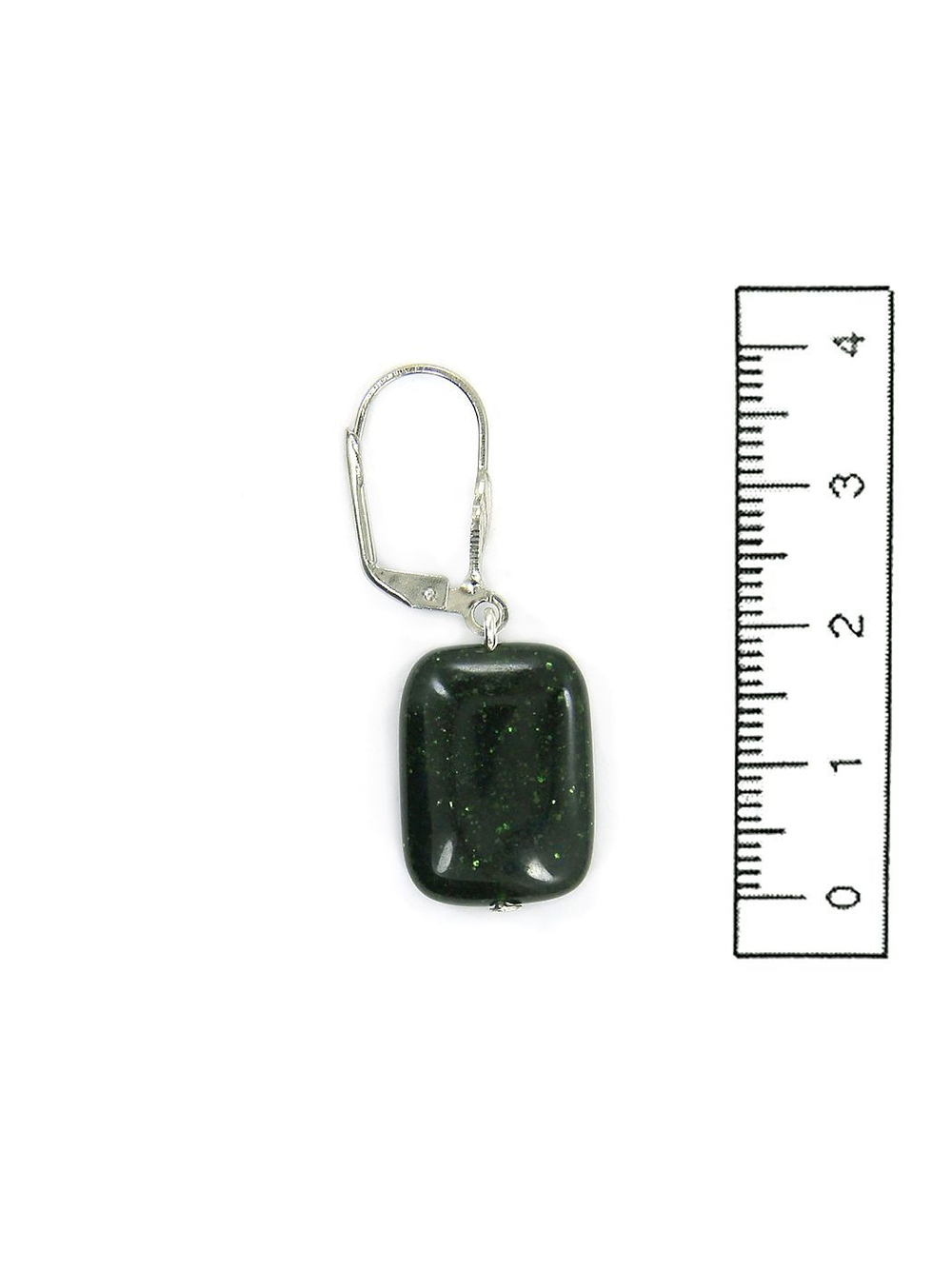 Серьги из авантюрина avse003-pr
