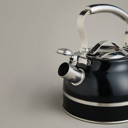 ЧАЙНИК AGNESS СО СВИСТКОМ 2,7Л, ТЕРМОАККУМУЛИРУЮЩЕЕ ДНО, 304 СТАЛЬ, ИНДУКЦИЯ