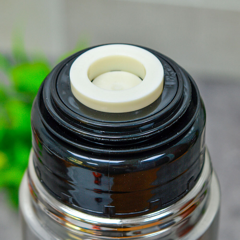 Термос 1л нерж, узкое горло "Буллет" VETTA