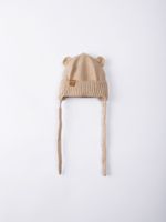 Шапка хлопковая однослойная "Топленое молоко" 0+