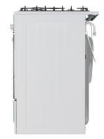 Плита газовая GEFEST 6500-02 0042 (бел.с растр.рис)