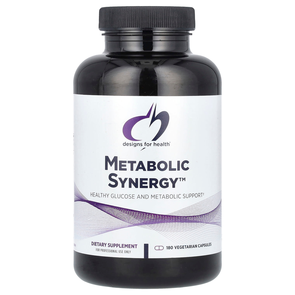 Designs For Health, Metabolic Synergy™, 180 Vegetarian Capsules