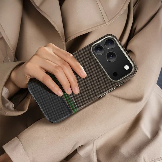 Чехол Benks Prestige ArmorPro Case built with Kevlar для iPhone 17 Pro 6.3&quot; (C.K.FL.AP.GD.Y069)