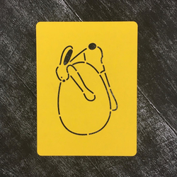 Зайка №64 на яйце