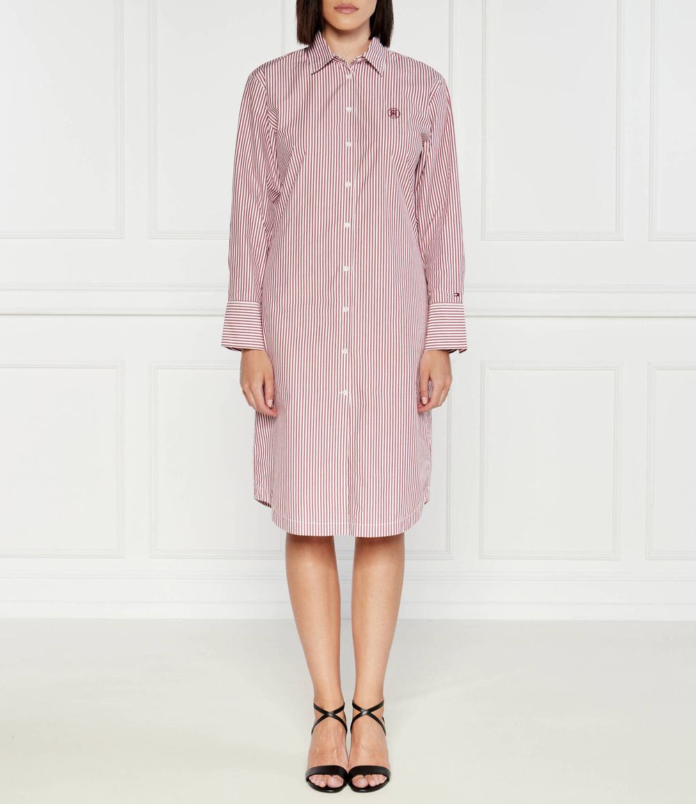 Платье Tommy Hilfiger - бордовый(WW0WW40564)