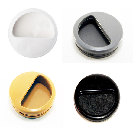 Ручка мебельная, врезная D50х16 пластм.