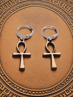 Серьги Анкх