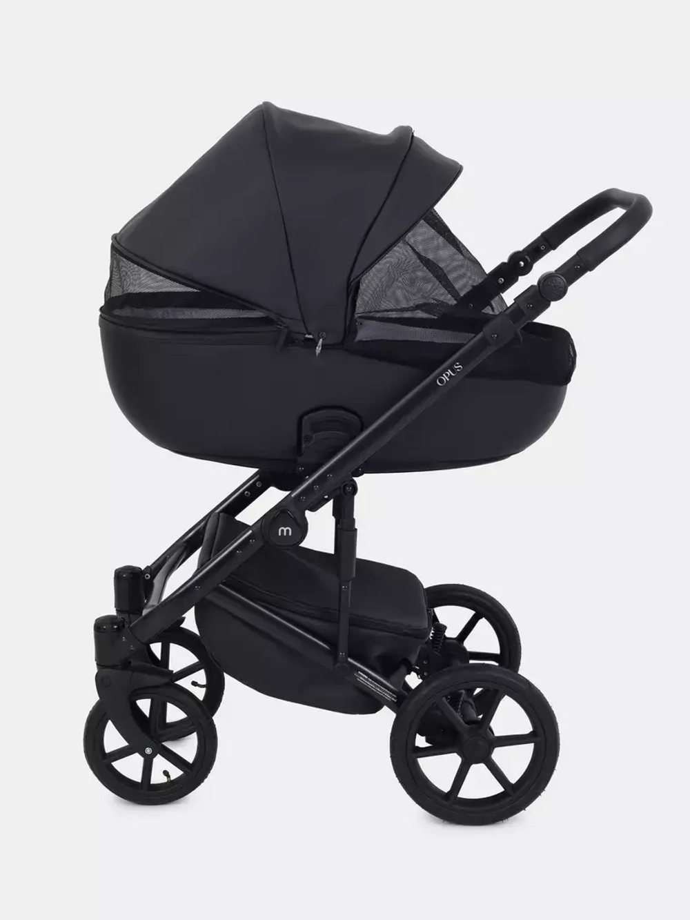 Коляска универсальная 3 в 1 Mowbaby Opus/экокожа
