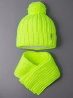 Шапка детская осенняя и шарф