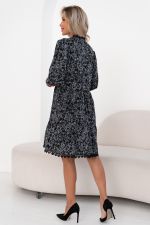 Платье Алика(черный/белый) Р11-1142 Nikol (Акция)