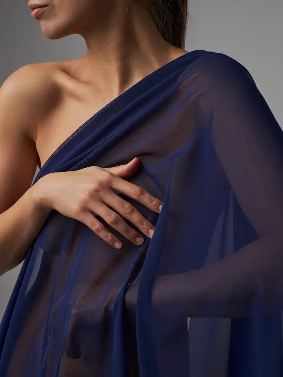 Сетка эластичная Lauma оптом, арт. 556, темно-синий 061