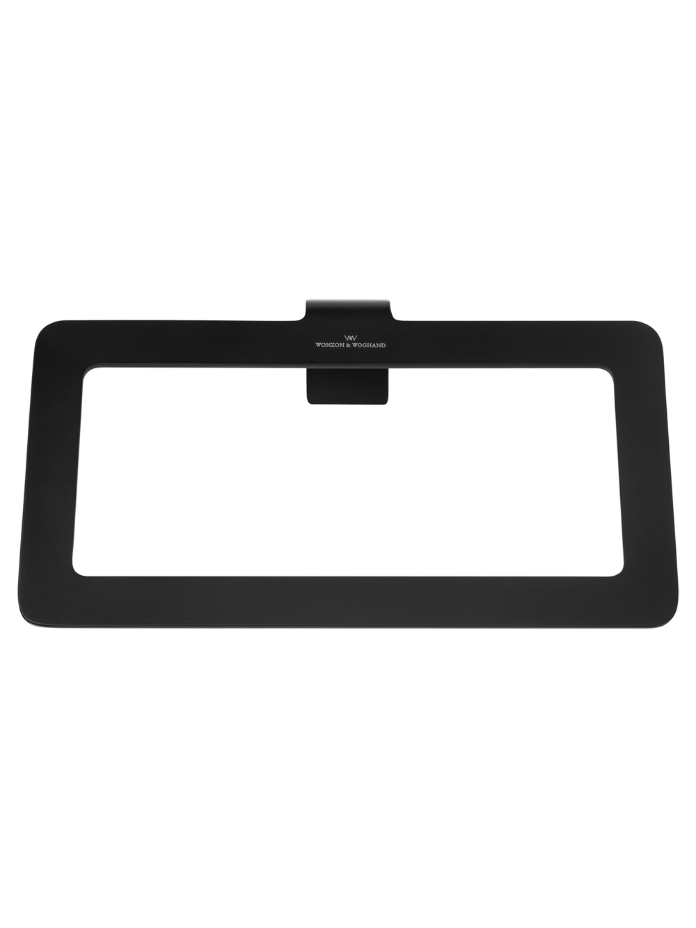 Кольцо для полотенец WONZON & WOGHAND ECLIPSE, Черный матовый (WW-V2201-MB)