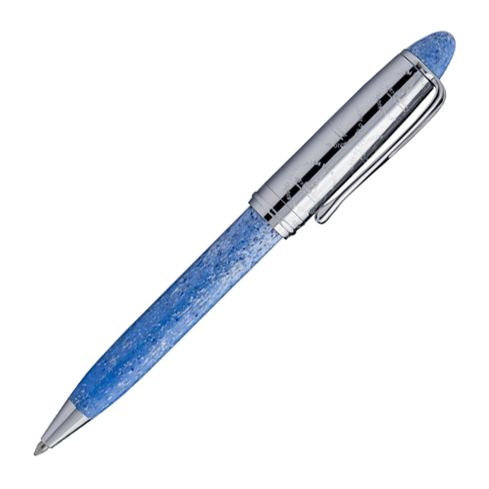 Шариковая ручка Aurora Ipsilon Religiose blue Chrome CT, в подарочной коробке