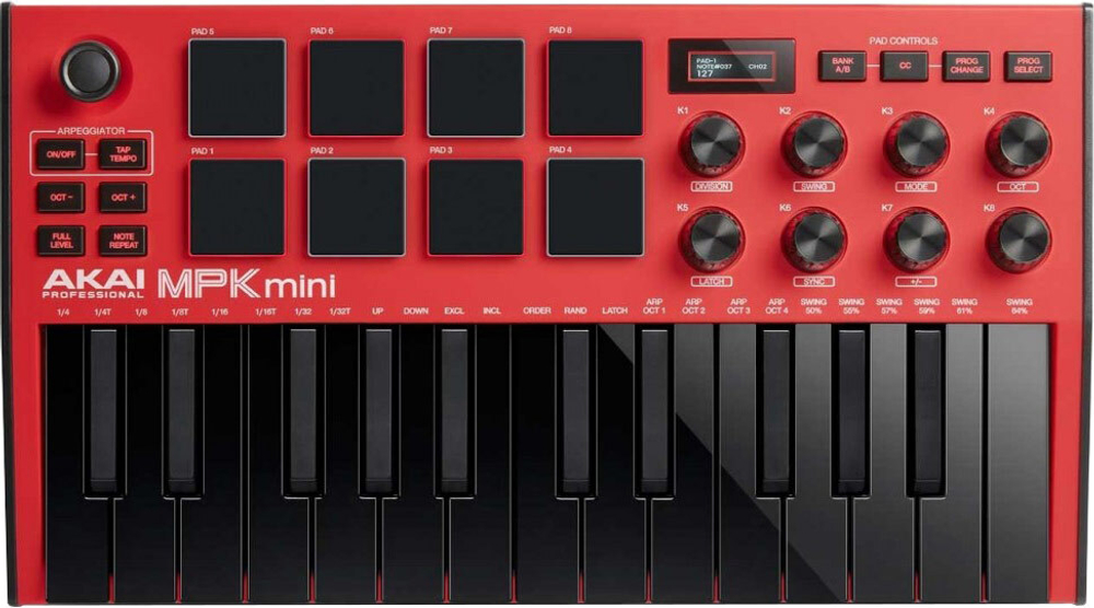 AKAI MPK MINI 3 RED