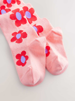 Колготки хлопковые для девочки Next E99-479, Розовый