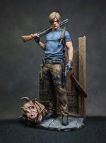 Leon Kennedy Леон Кеннеди Resident Evil Обитель зла Коллекционная Фигурка Аниме