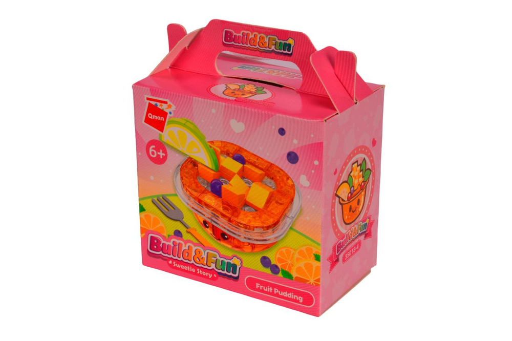 Конструктор блочный Брик Еда в ассорт., коробка 35013