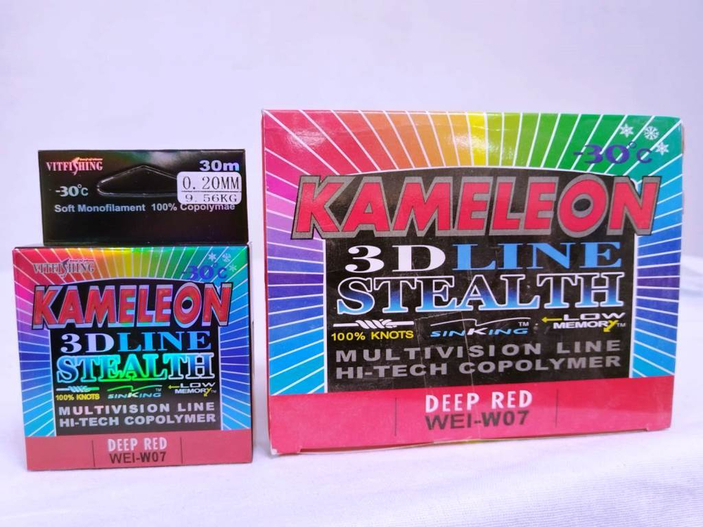 Леска Kameleon 30 м 3D - 0.18mm