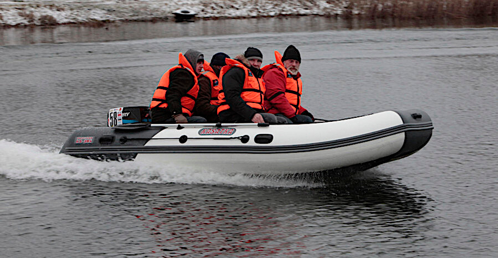 Лодка ПВХ Мнев и К Касатка-385Marine (KS-385marine)