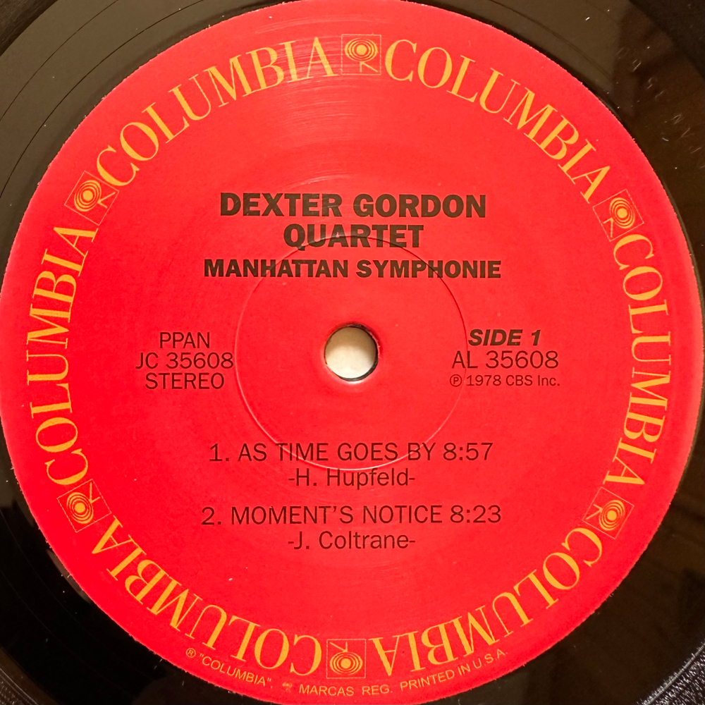 Dexter Gordon Quartet ‎– Manhattan Symphonie 2LP (США 2008г.)