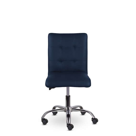 Кресло СН-211 Пронто хром S-0419 (темно-синий)