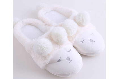 Тапочки FunFur Овечки 6,5 Белый