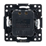 Стокгольм Механизм Розетки с 2USB type-A + type-C черный EKF PROxima