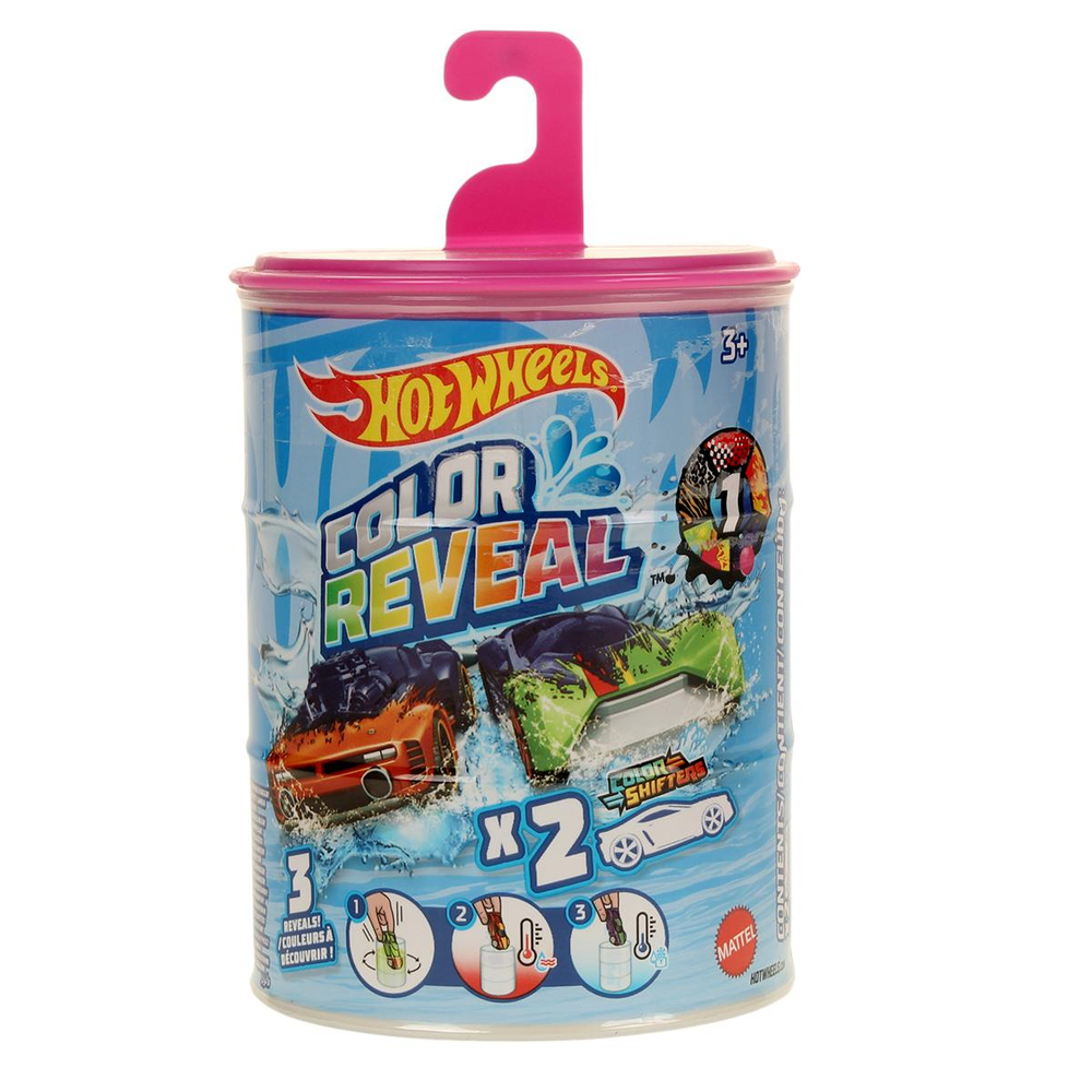 Hot Wheels Набор-сюрприз Меняющие цвет машинки 2шт. (Mattel)