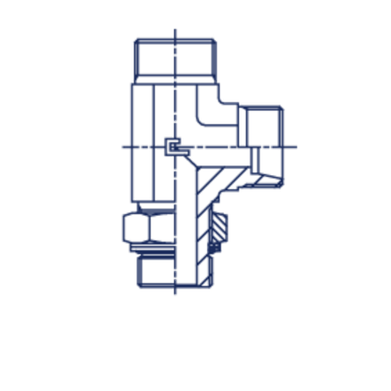 37 L-ОБРАЗНЫЕ UNF, УПЛОТНЕНИЕ ТИП А