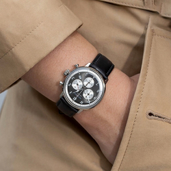 ZEPPELIN Hindenburg Collection Quartz Movement 30m Water Resistance Men"s Watches Watch Black Dial