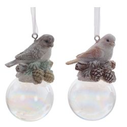 GAEM Изделие декоративное подвесное "Птичка", L4,5 W4,5 H7,5 см, 2в.