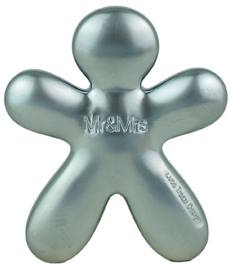 Ароматизатор для автомобиля NIKI Свежий воздух (серебристый металлик), Mr&Mrs Fragrance