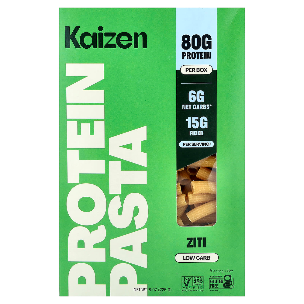 Kaizen, протеиновая паста Ziti, 226 г (8 унций)